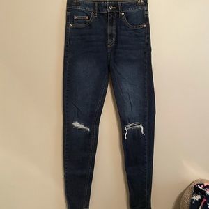 NWOT High rise skinny jeans